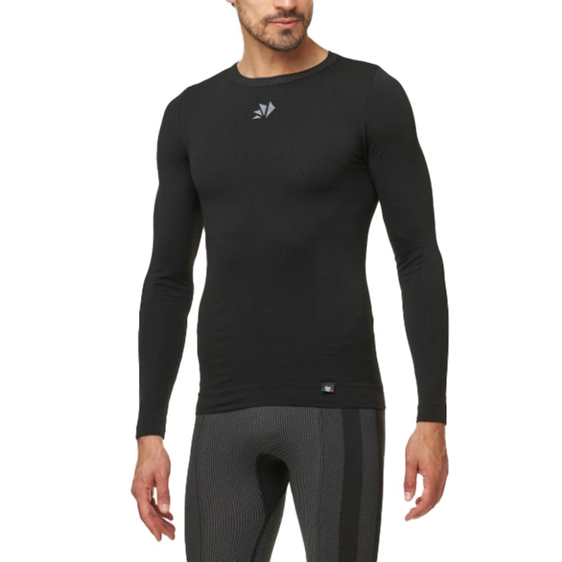 Camisa funcional de manga larga SIXS TS2 V2 negra