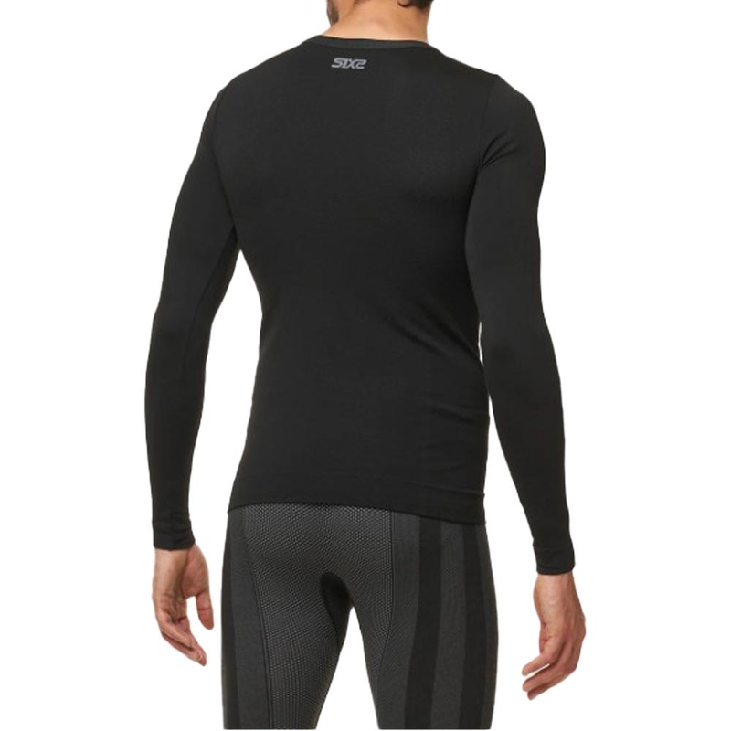 Camisa funcional de manga larga SIXS TS2 V2 negra