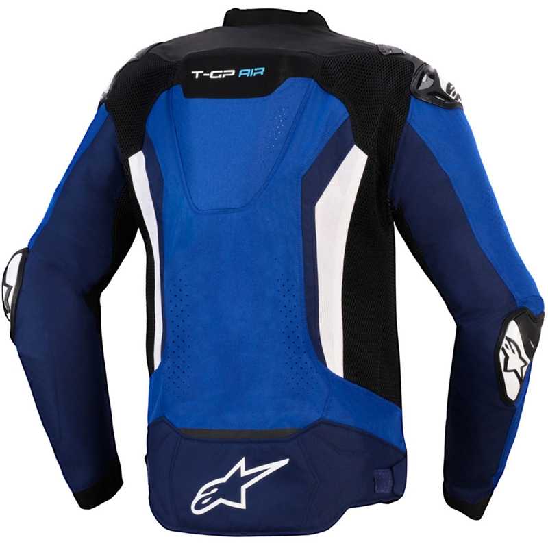 Chaqueta de moto Alpinestars T-GP Air azul-blanco-negro