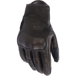 Guantes de moto Alpinestars Mustang V3 marrón-negro