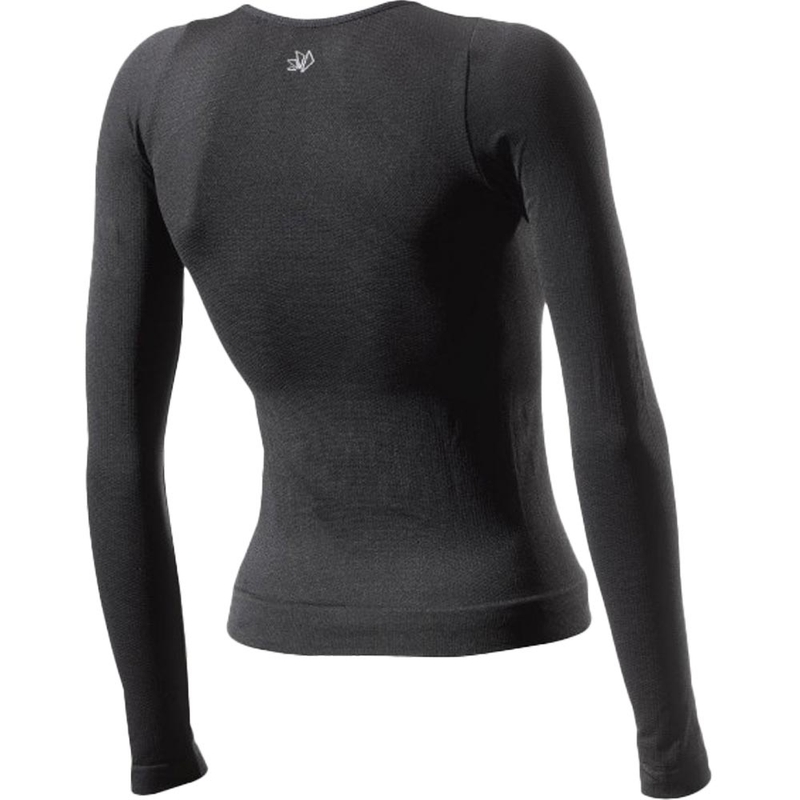 Camiseta funcional de manga larga para mujer SIXS F TS2 negra