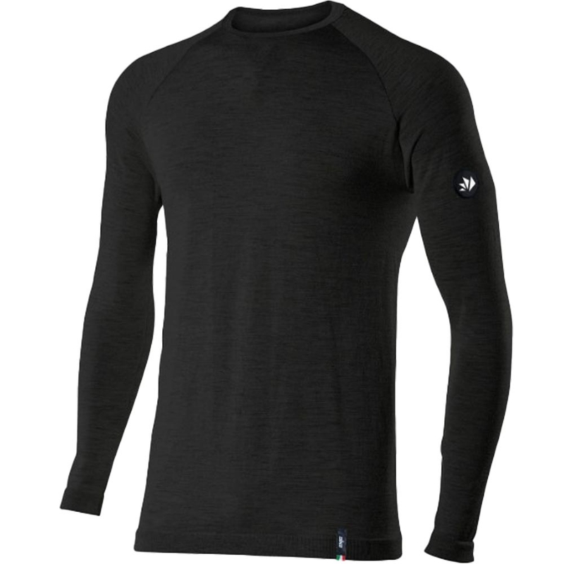 Camiseta térmica de manga larga SIXS TS2 MERINOS negra