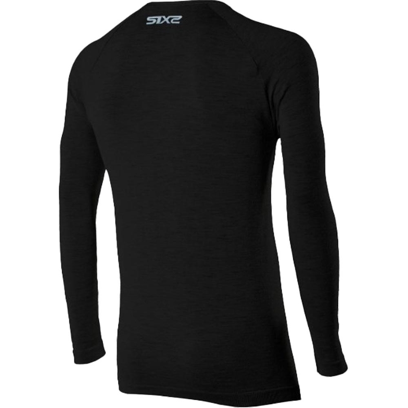Camiseta térmica de manga larga SIXS TS2 MERINOS negra