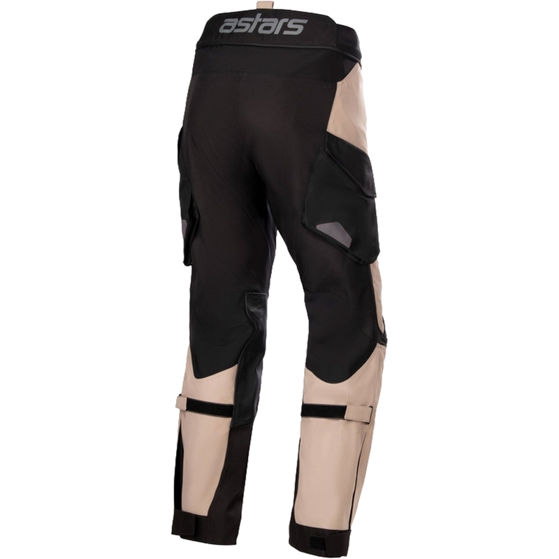 Pantalones de moto Alpinestars Halo Drystar color caqui y negro