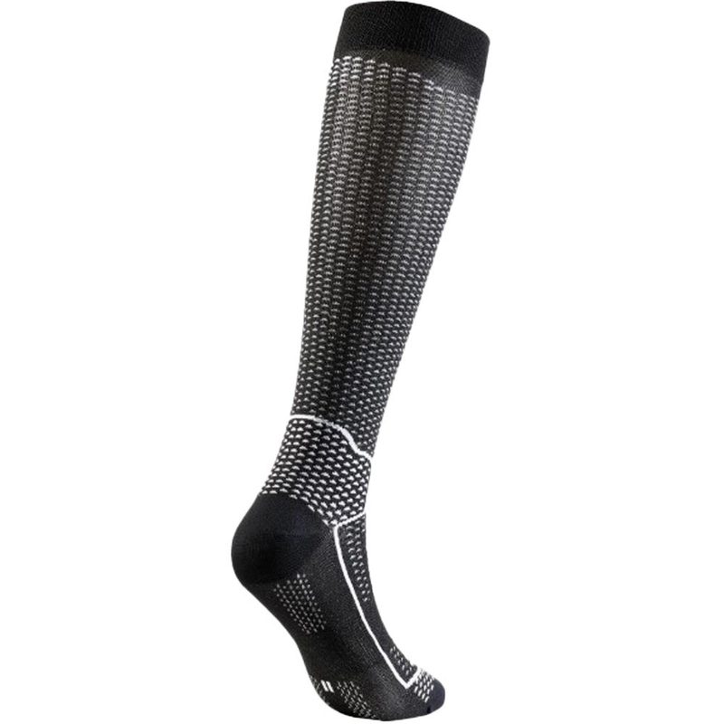 Calcetines funcionales hasta la rodilla SIXS LONG V3 negro carbono