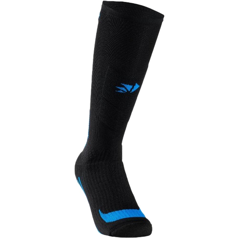 Calcetines funcionales hasta la rodilla SIXS MOT V3 negro-azul