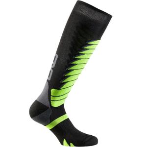 Calcetines funcionales hasta la rodilla SIXS SPEED V3 negro-verde