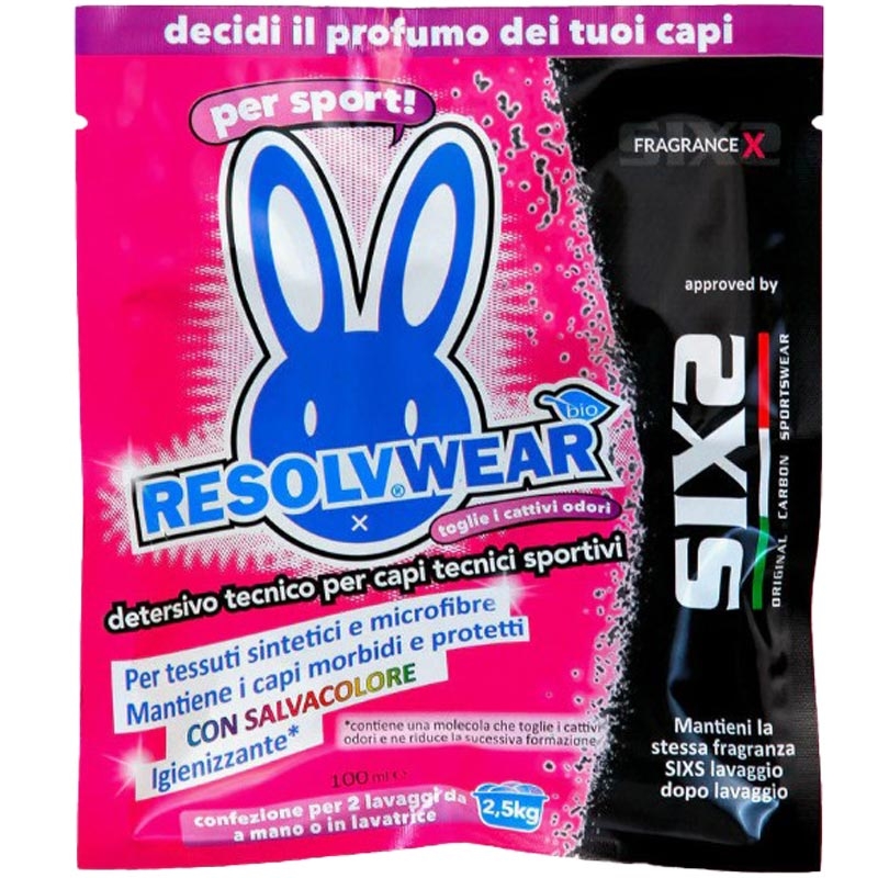 Detergente perfumado SIXS Resolvwear 100 ml