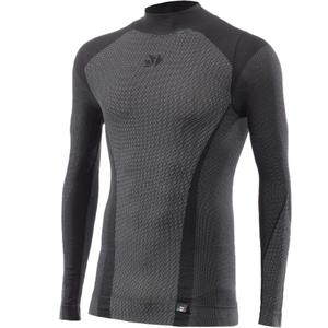 Camiseta funcional de manga larga SIXS TS3 V2 negro carbono