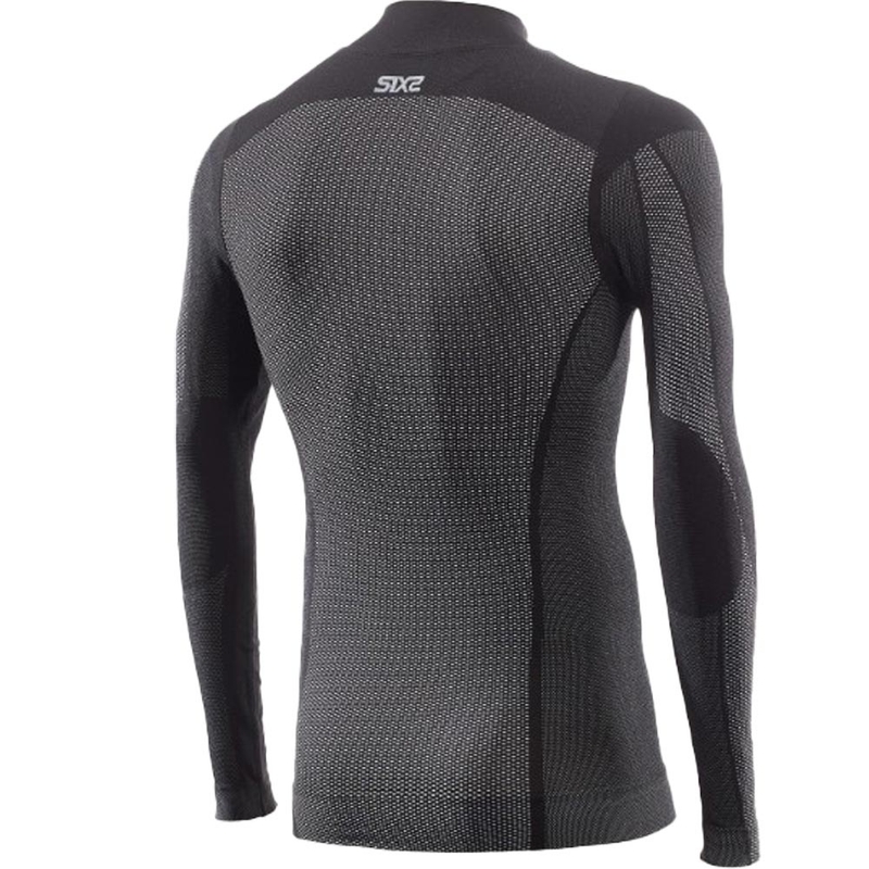 Camiseta funcional de manga larga SIXS TS3 V2 negro carbono