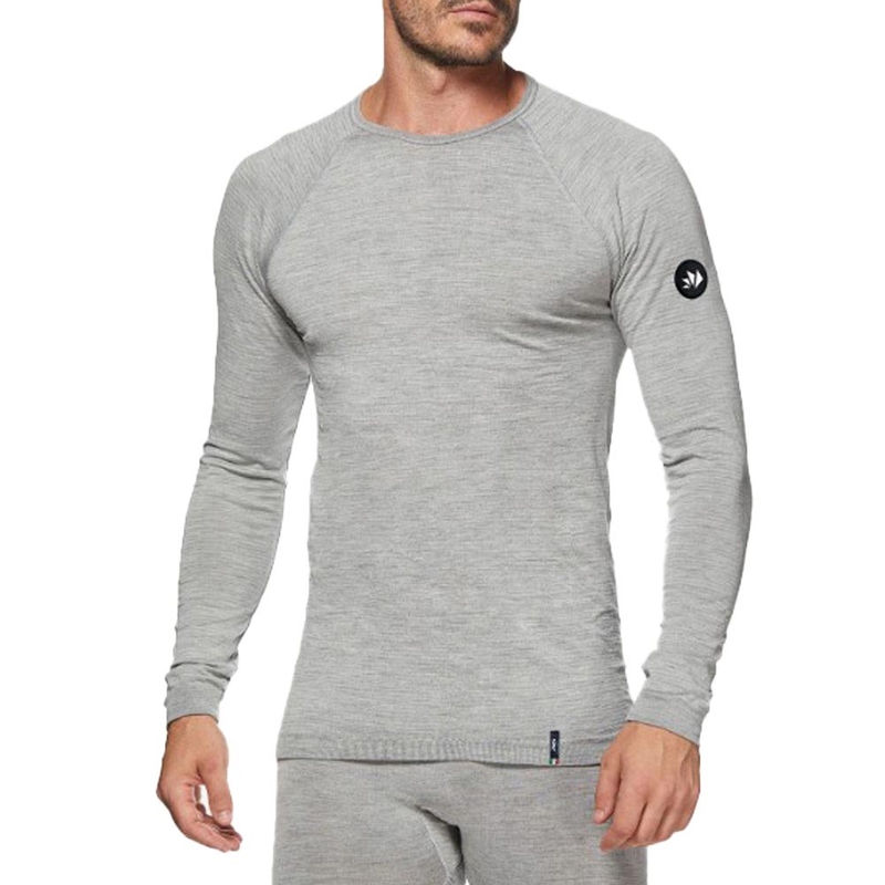 Camiseta térmica de manga larga SIXS TS2 MERINOS gris
