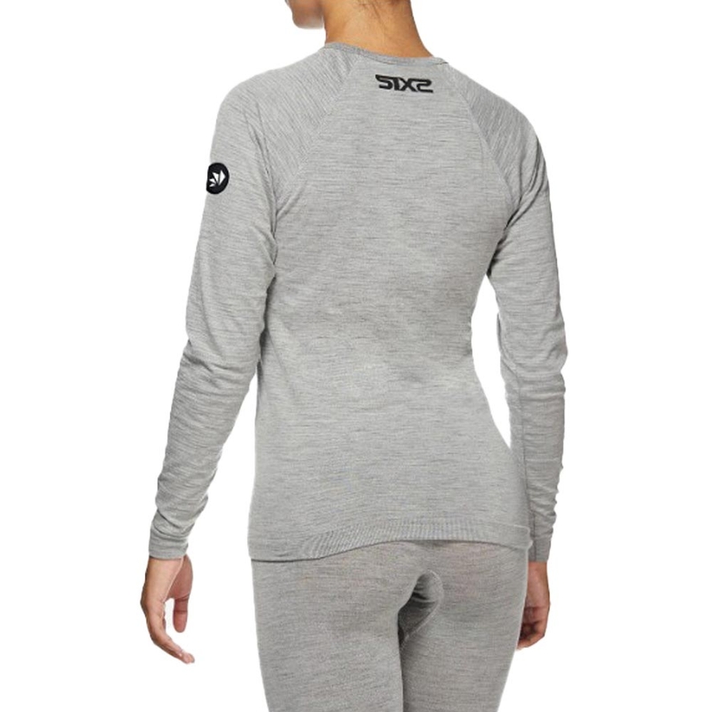 Camiseta térmica de manga larga SIXS TS2 MERINOS gris