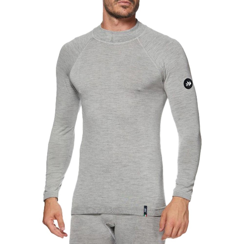 Camiseta térmica de manga larga SIXS TS3 MERINOS gris
