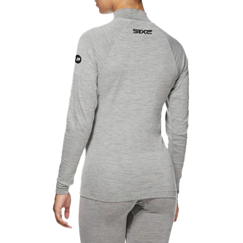 Camiseta térmica de manga larga SIXS TS3 MERINOS gris
