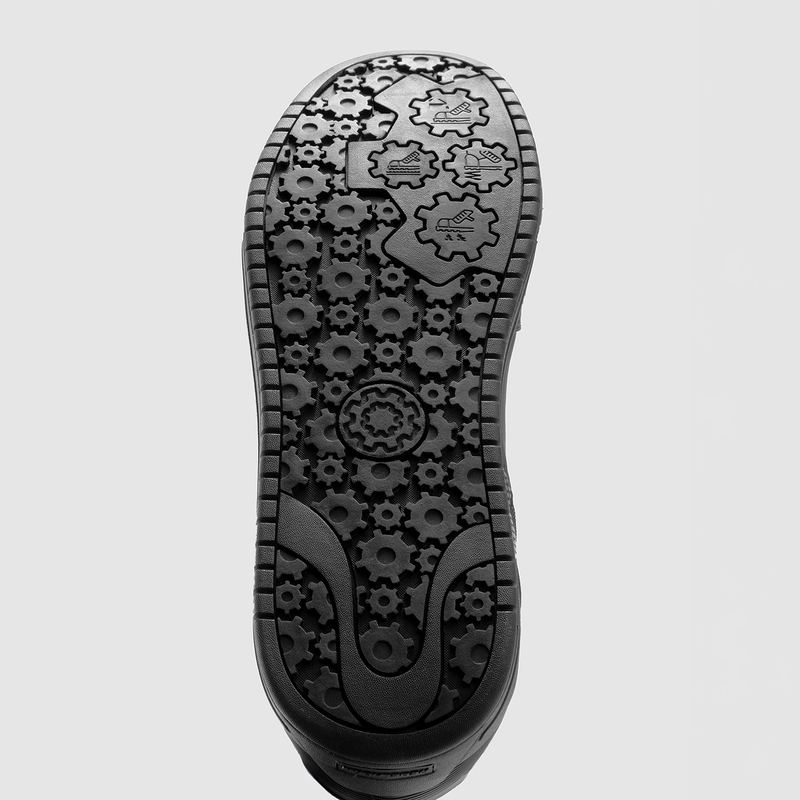 Botas de moto Rebelhorn Vandal II negras y rojas