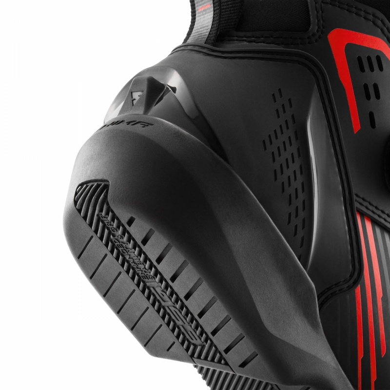 Botas de moto Shima Enzo Air negras y rojas