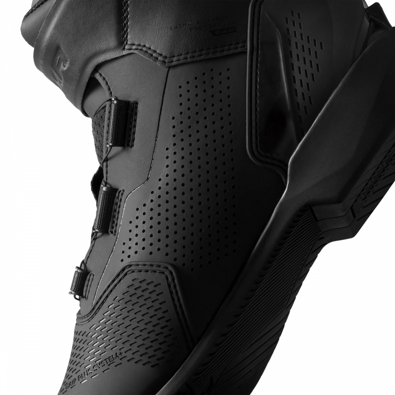 Botas de moto Shima Enzo Air negras y rojas