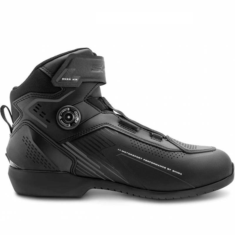 Botas de moto para mujer Shima Enzo Air negras