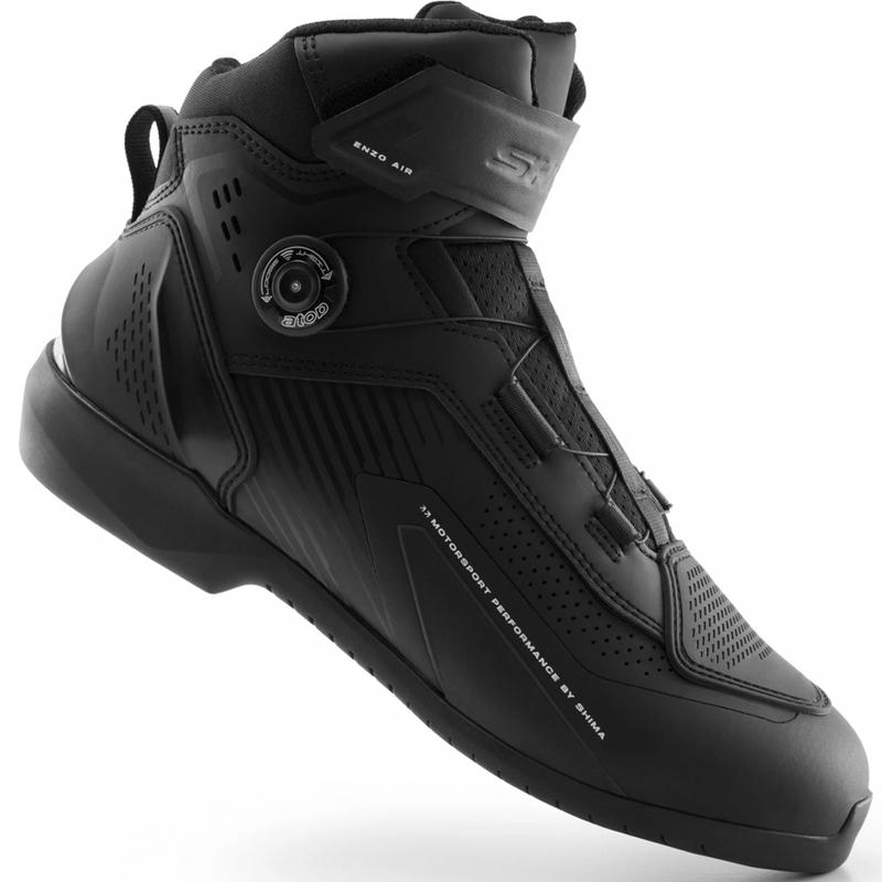 Botas de moto para mujer Shima Enzo Air negras