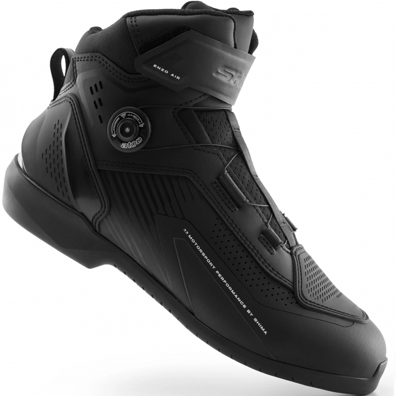 Botas de moto para mujer Shima Enzo Air negras