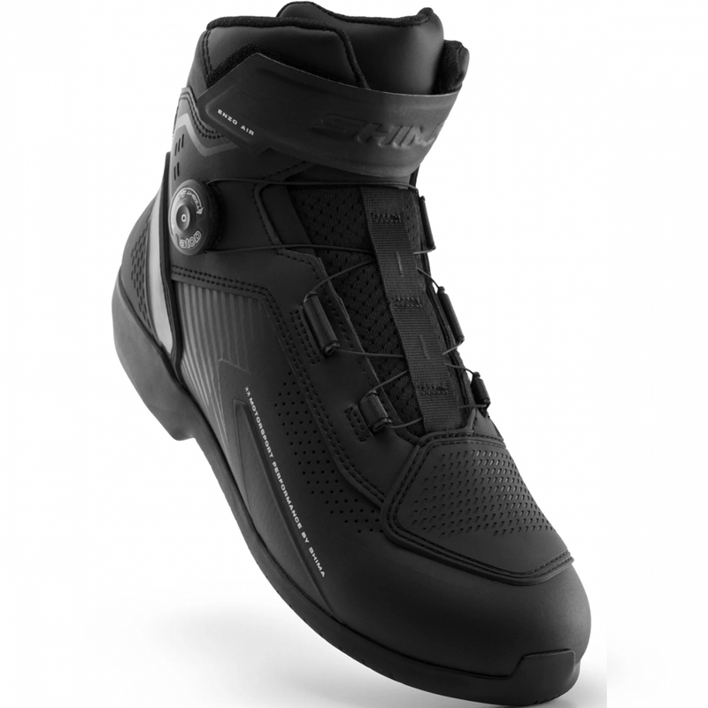 Botas de moto para mujer Shima Enzo Air negras