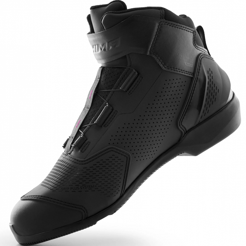Botas de moto para mujer Shima Enzo Air negro-rosa