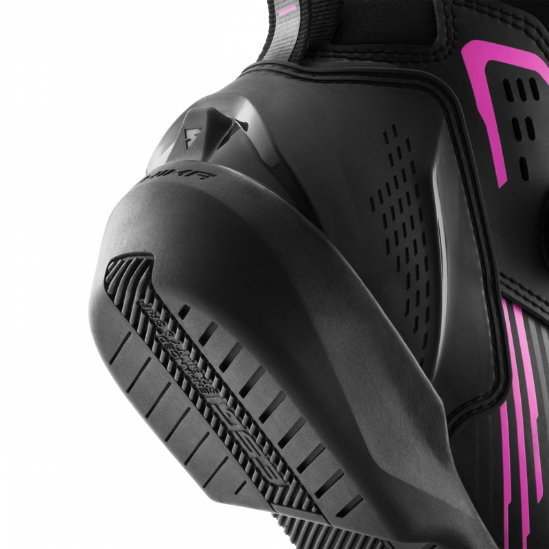 Botas de moto para mujer Shima Enzo Air negro-rosa