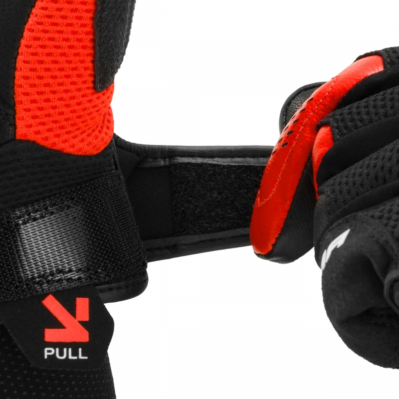Guantes de moto Shima Spark 3.0 rojo flúor
