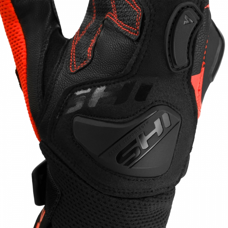 Guantes de moto Shima Spark 3.0 rojo flúor