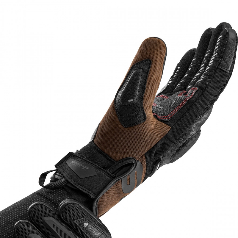 Guantes de moto Shima Blaze 3.0 marrones