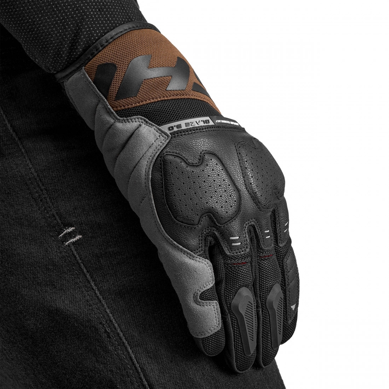 Guantes de moto Shima Blaze 3.0 marrones