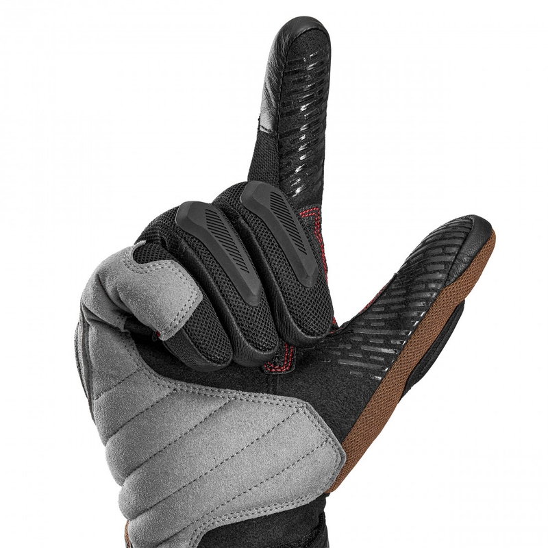 Guantes de moto Shima Blaze 3.0 marrones
