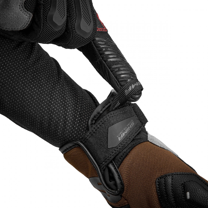 Guantes de moto Shima Blaze 3.0 marrones