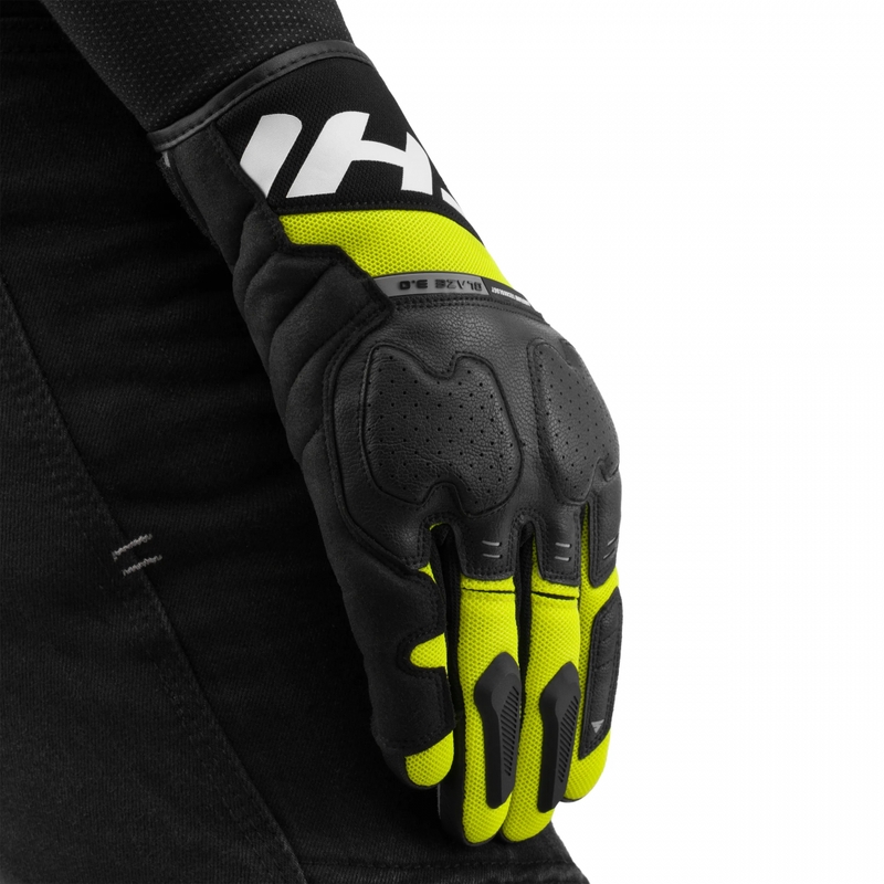 Guantes de moto Shima Blaze 3.0 amarillo flúor