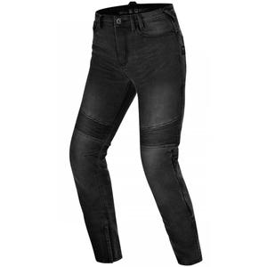 Pantalones vaqueros de moto largos para mujer Shima Zenith negros