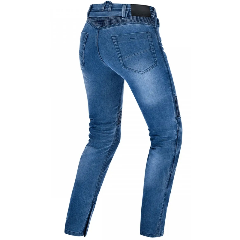 Pantalones de moto largos para mujer Shima Zenith azul