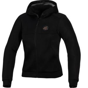 Chaqueta de moto Alpinestars Stella Chrome Superairflow para mujer, color negro-cobre.