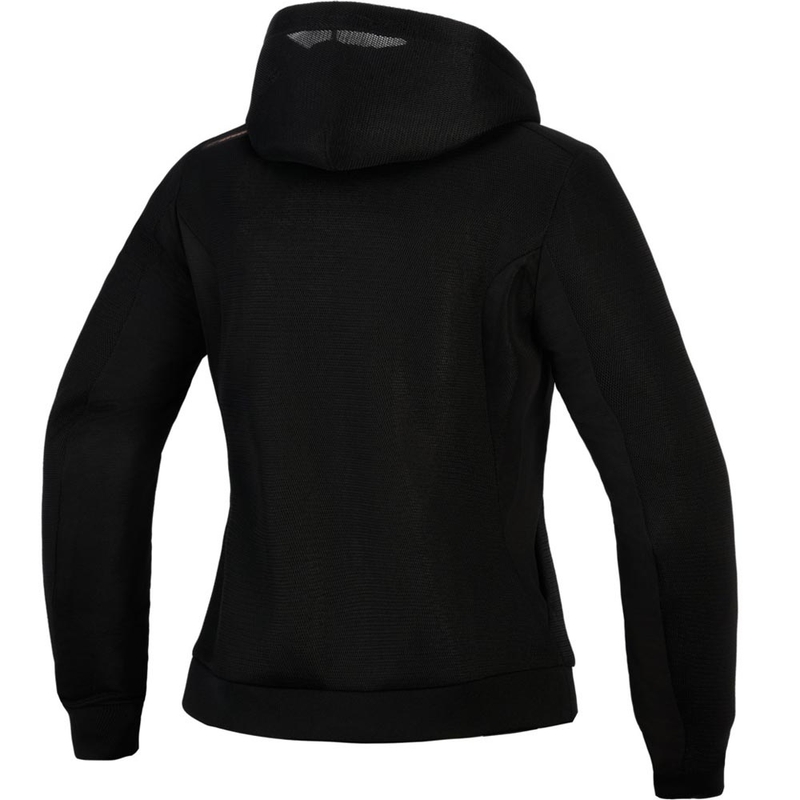Chaqueta de moto Alpinestars Stella Chrome Superairflow para mujer, color negro-cobre.