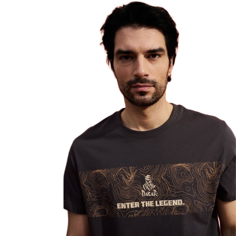 Camiseta Dakar High 263 grafito