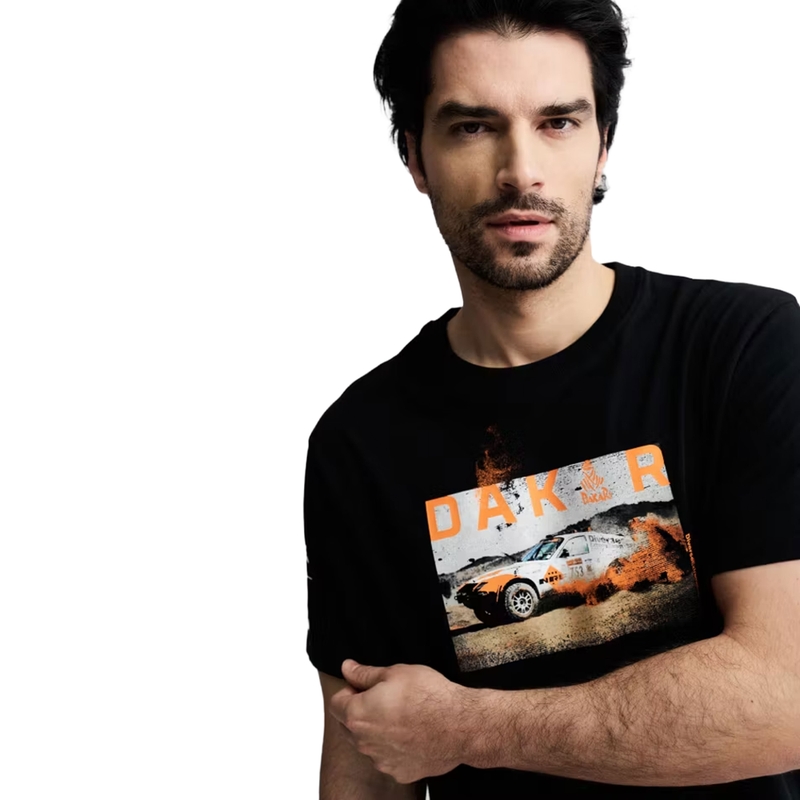 Camiseta negra del Dakar Ride
