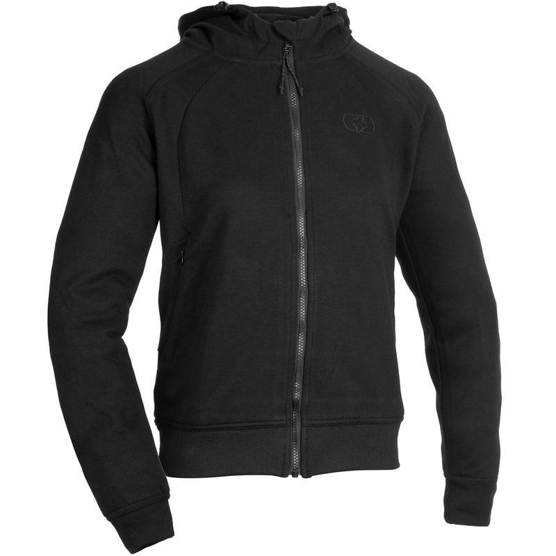 Chaqueta de moto Oxford Armourlite AA Contour para mujer, color negro.