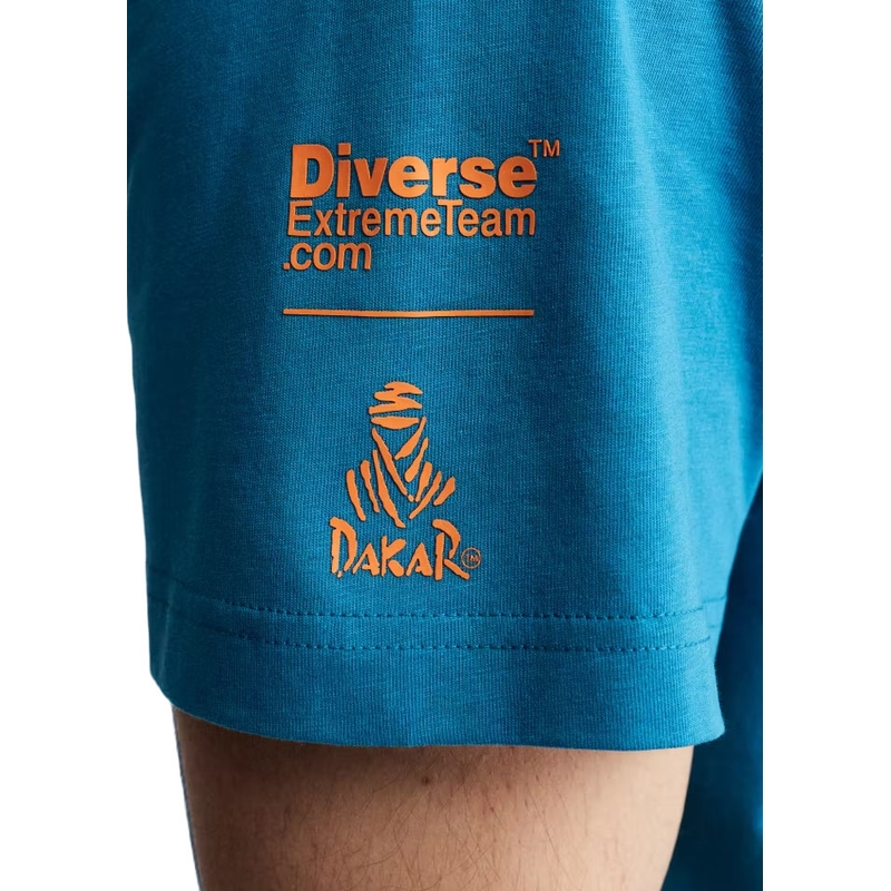 Camiseta azul con el logo del Dakar 263