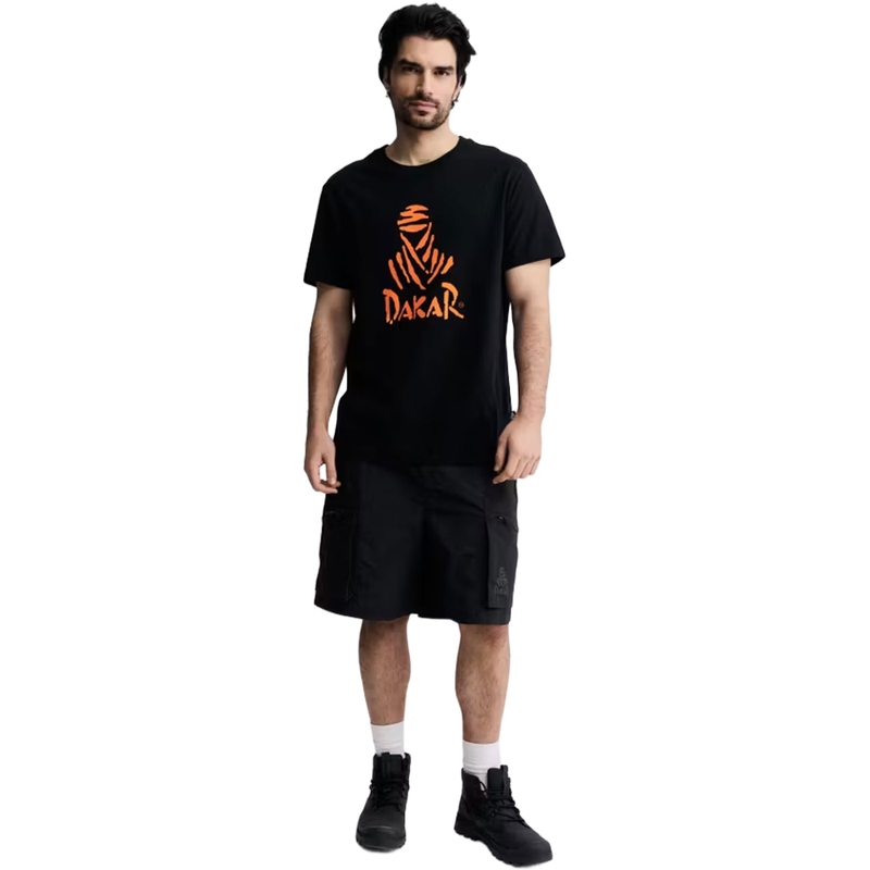 Camiseta negra con el logo del Dakar 263