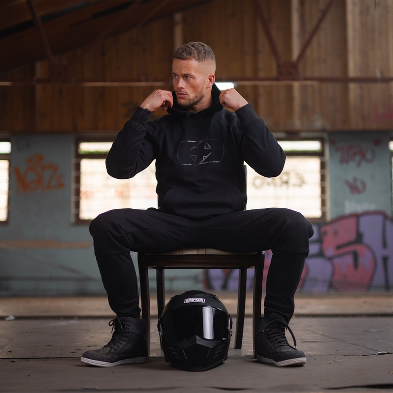 Chaqueta de moto Oxford Armourlite AA Pullon negro