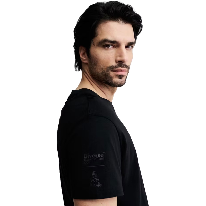 Camiseta negra con logo del Dakar SM 263