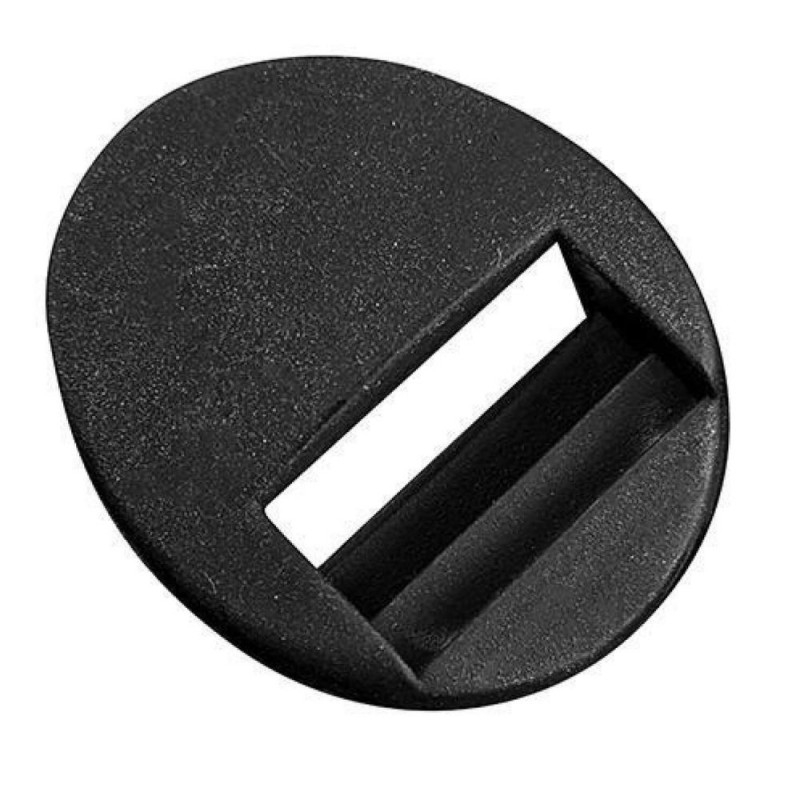 Fijación de correa de zapato para moto Shot negro