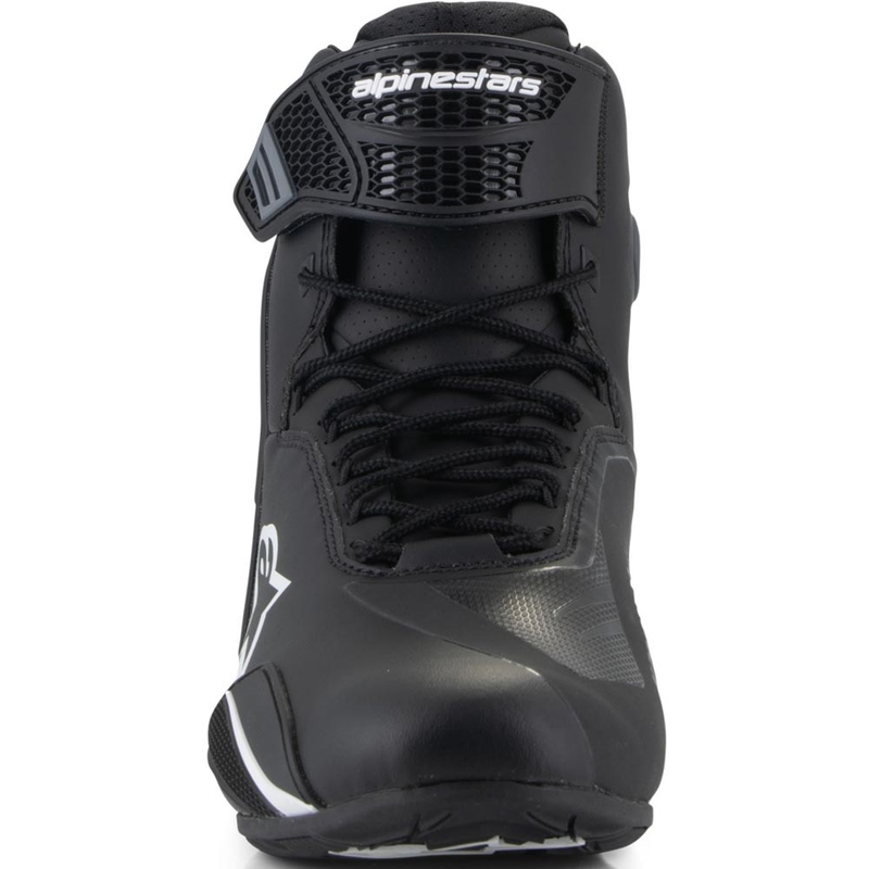 Botas de moto Alpinestars Faster-4 negras y blancas