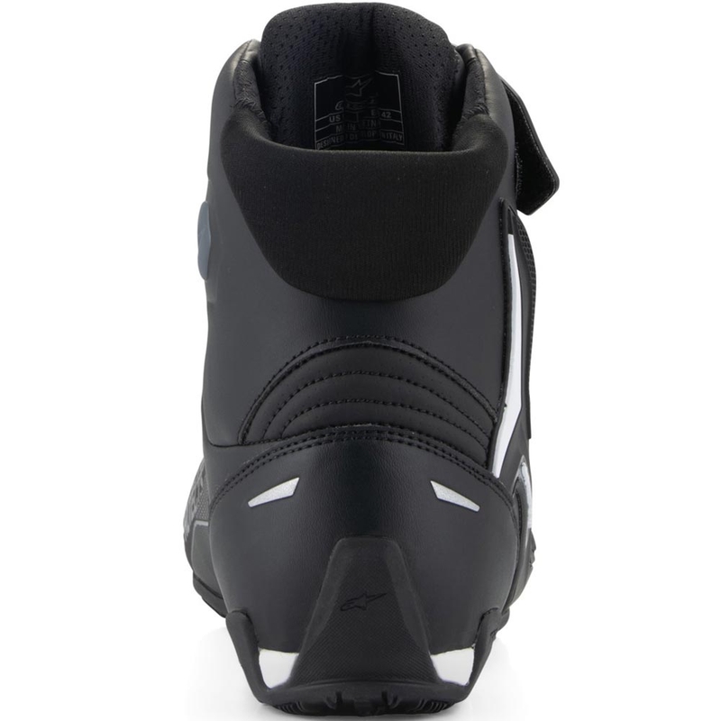 Botas de moto Alpinestars Faster-4 negras y blancas