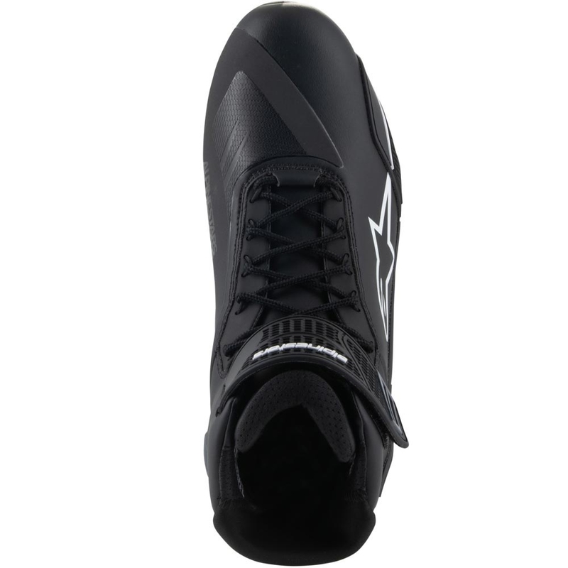 Botas de moto Alpinestars Faster-4 negras y blancas