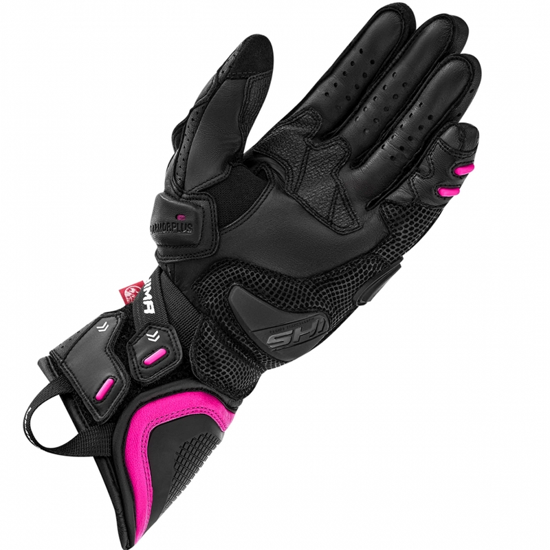 Guantes de moto para mujer Shima RS-3 rosas